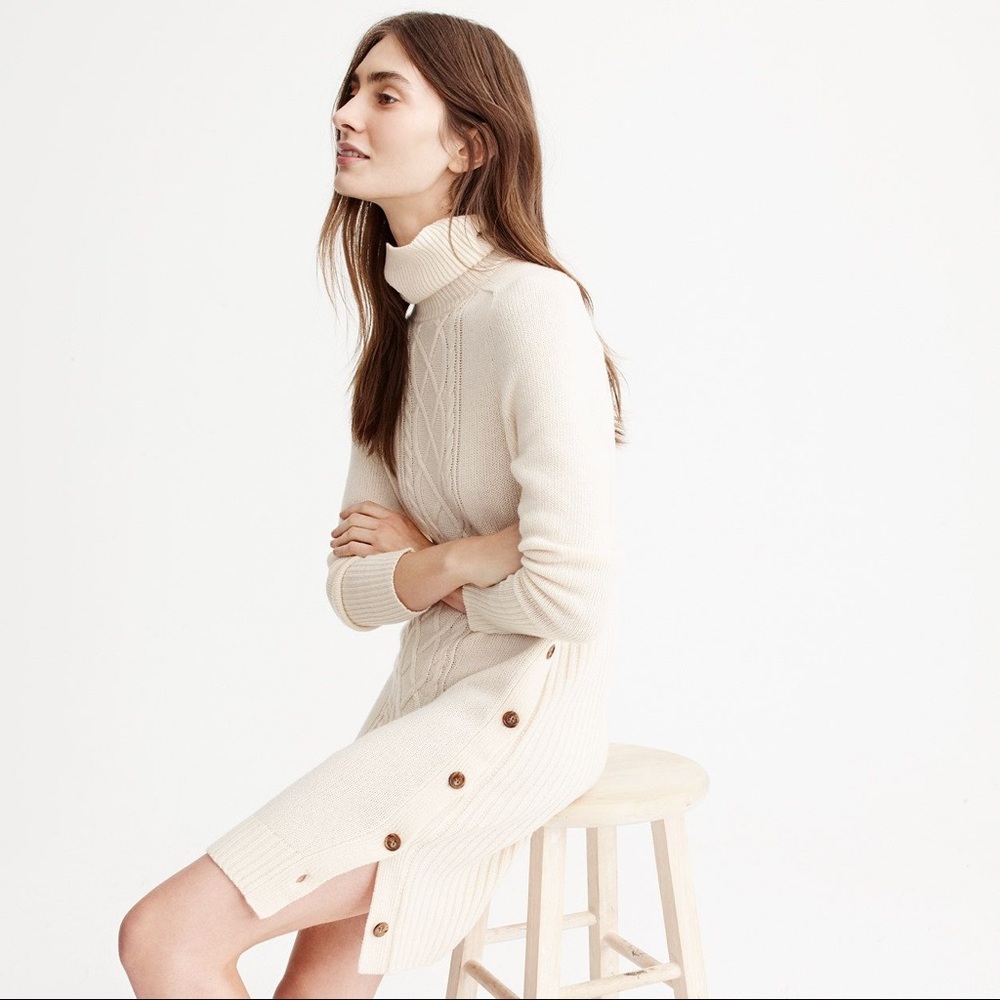 Cable knit Sweater Dress
